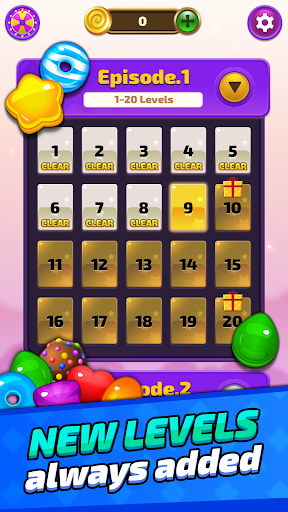 Code Triche Sugar Land - Puzzle de match-3 sucré  APK MOD (Astuce) screenshots 1