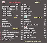 Kukkad Shukkad menu 2