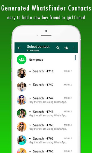 Whatsapp friends mobile number