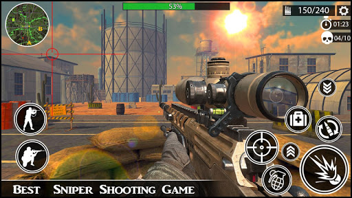 Commando Sniper 3d: Survival Hunter Shooter 2018 1.0 screenshots 8