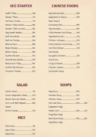Dhaba 115 menu 1