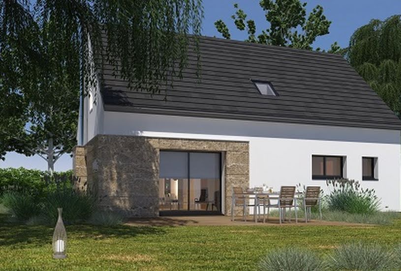  Vente Terrain + Maison - Terrain : 615m² - Maison : 102m² à Bosc-le-Hard (76850) 