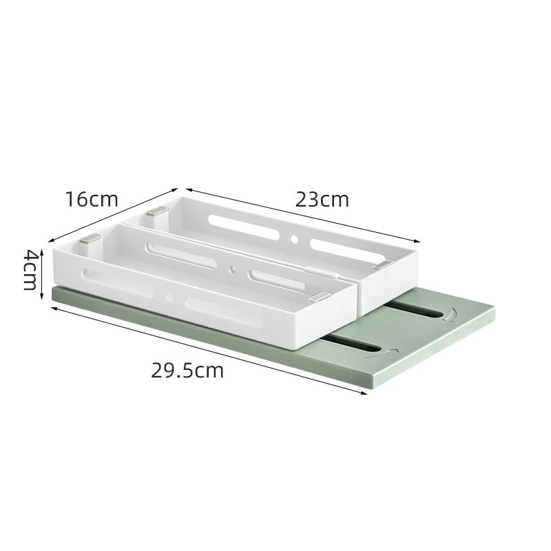Étagère à épices coulissante pour sous-évier de cuisine, rangement optimal des épices. Conception tiroir, accès facile et gain de place.
