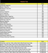 Dosa City menu 1