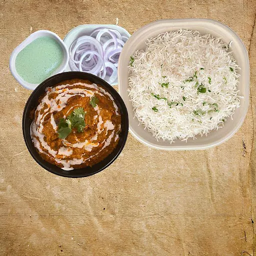 Soya Chaap Masala With Rice/Roti