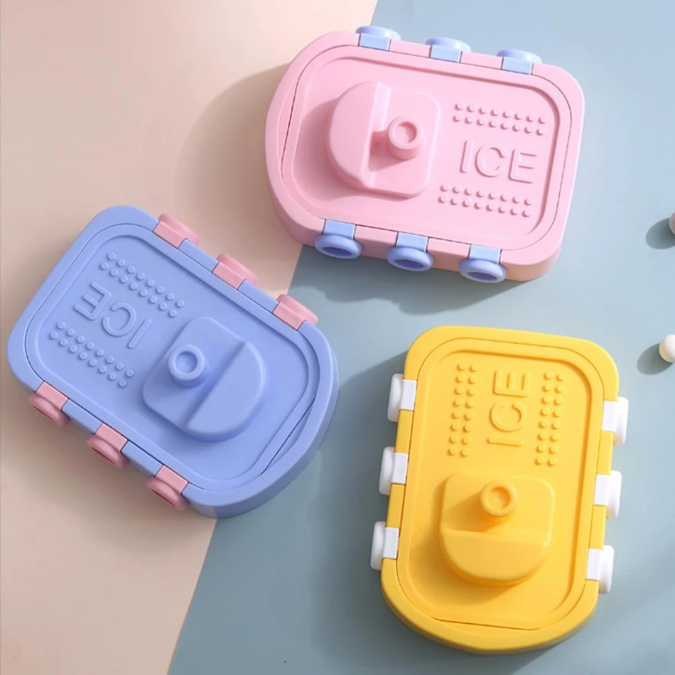 Silicone Ice Lattice Boat Shape DIY Children's Homemade Ice Cream Mold. Make your own ice cream and chocolate treats. Re