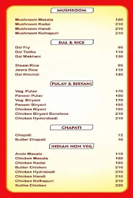 Hotel Rudra menu 4