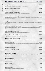 Exuberance Restaurant & Banquet menu 4