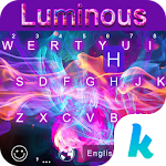 Cover Image of ดาวน์โหลด ธีมแป้นพิมพ์ Luminous Kika 173.0 APK