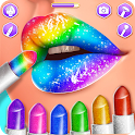 Lip Art -Lipstick Makeup Game icon