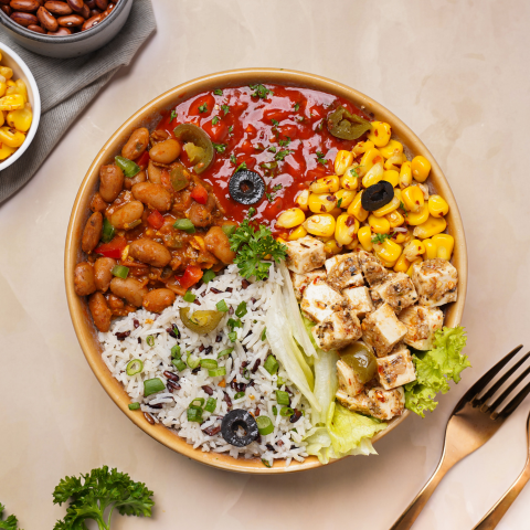 Paneer Burrito Bowl (Regular)