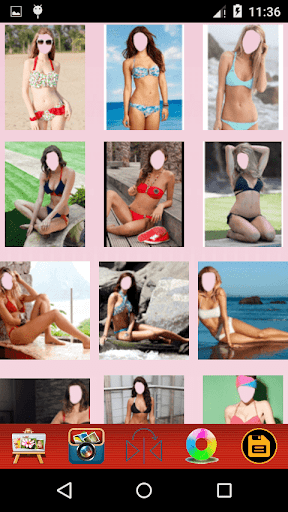 Girls Bikni Style Photo Frames