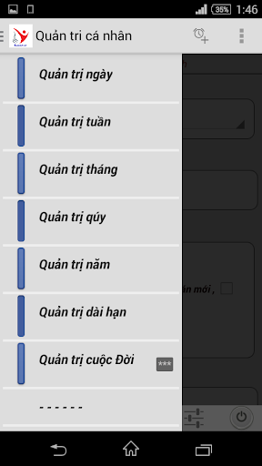 Quản Lí Cá Nhân