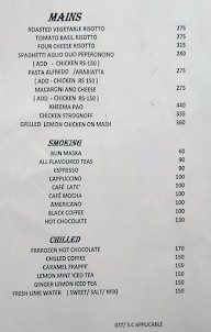 Milansar Bakery menu 1