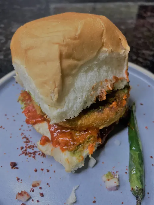 Schezwan Vada Pav