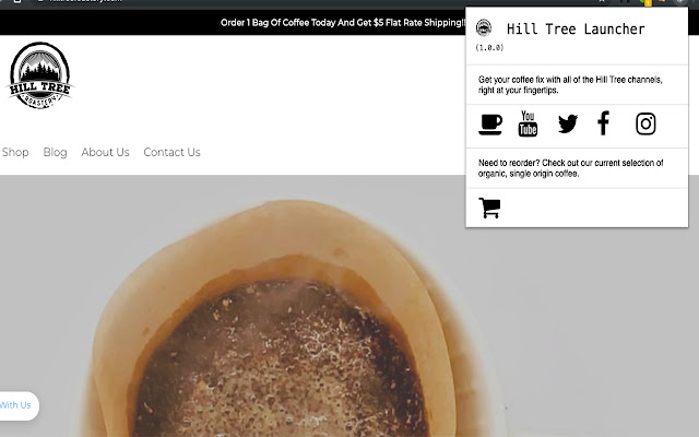 Hill Tree Roastery chrome extension