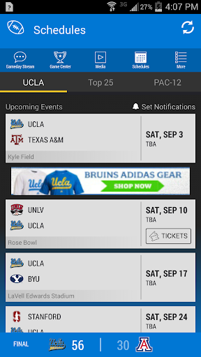 免費下載運動APP|UCLA Bruins Gameday app開箱文|APP開箱王