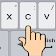 Clavier énorme icon