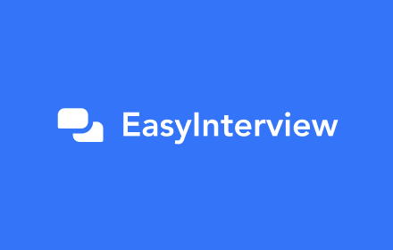 EasyInterview: ChatGPT for Google Meet small promo image