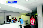 The service centre - a new development in crime fighting in South Africa -  at the new police station in  Diepsloot,  north of Johannesburg.    /PETER MOGAKI