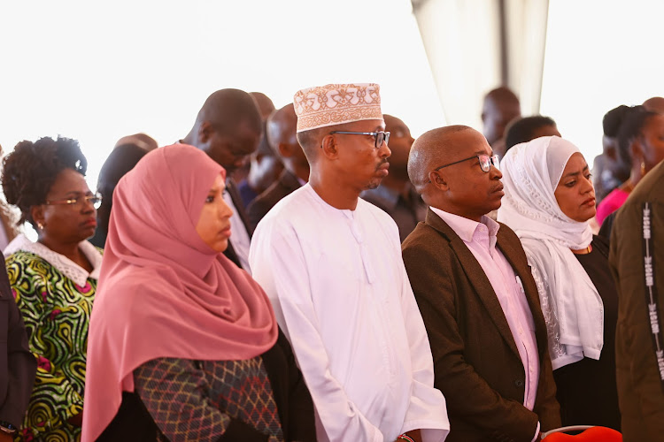 Nyali MP Mohammed Ali during the Joint National Executive Retreat and Parliamentary Group consultative meeting in Naivasha, Nakuru, on February 19, 2024