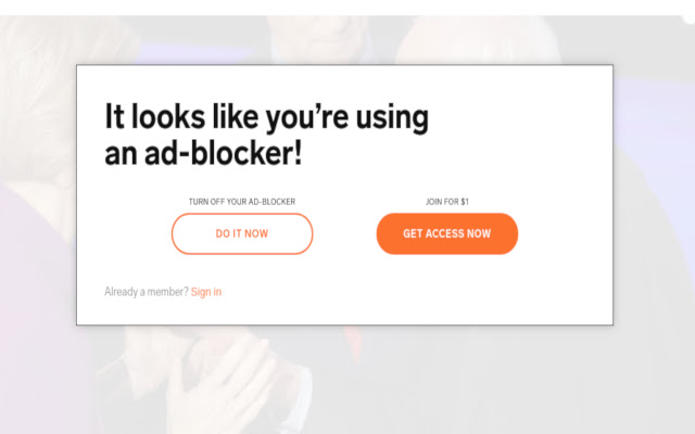 AdBlock Detector Bypass chrome extension