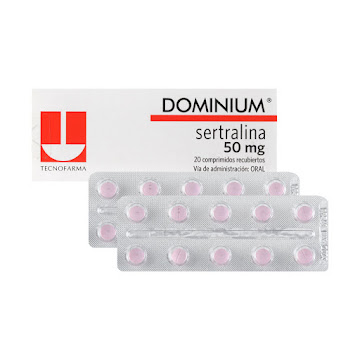 Dominium Sertralina 50 mg Tecnofarma Caja x 20 Comprimidos  