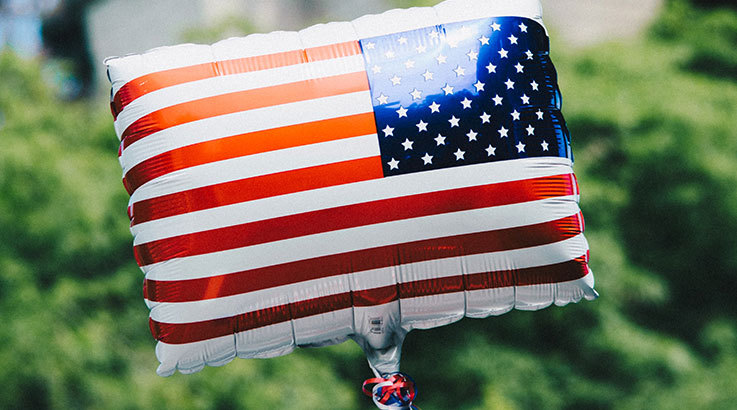 Independence Day America balloon