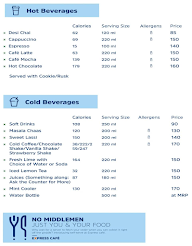 Express Cafe By Holiday Inn Express menu 5