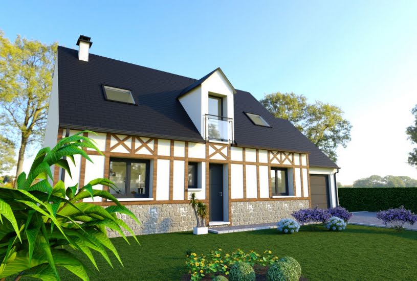  Vente Terrain + Maison - Terrain : 444m² - Maison : 100m² à Le Breuil-en-Auge (14130) 