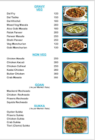 Tejas Bar & Restaurant menu 2