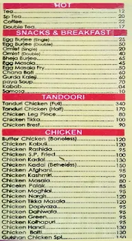 Gulshan E Hind menu 2