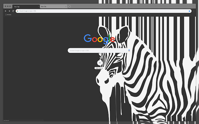 Wildlife zebra chrome extension