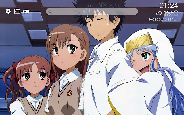 A Certain Magical Index HD new free tab theme