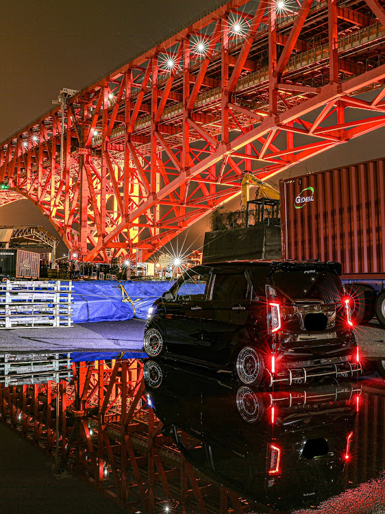 N-WGN カスタムのカメ活ドライブ・赤橋コラボ・リフレクション撮影・garage  DASH・discover_ctに関するカスタム事例の投稿画像2枚目