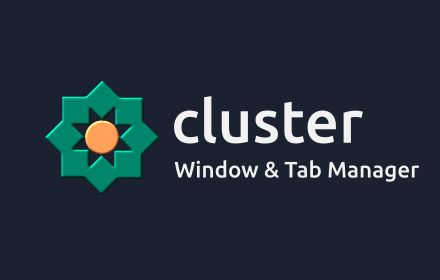 Cluster - Window & Tab Manager small promo image