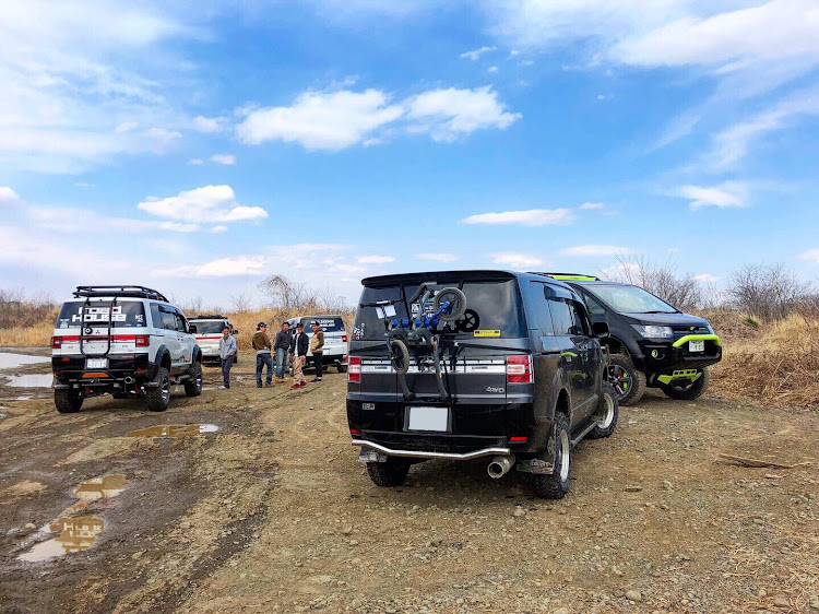 デリカD:5の猿ヶ島・オフ会・オフロード・ノーマルでも楽しいに関するカスタム事例の投稿画像15枚目