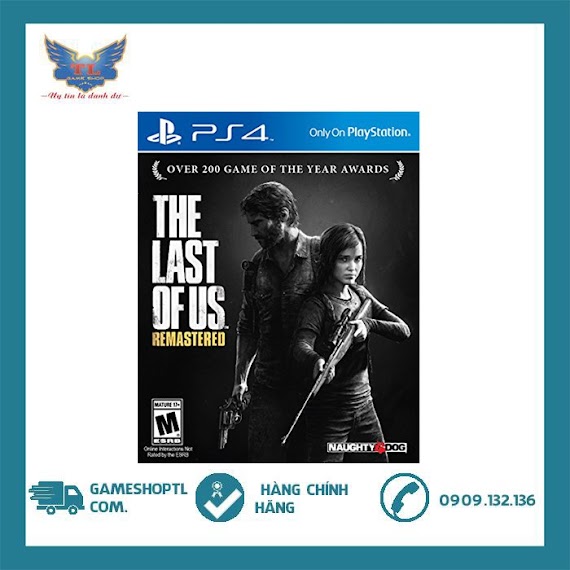 Đĩa Game Playstation Ps4 Sony The Last Of Us Remastered Hệ Asia - New Nguyên Seal