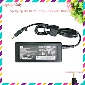 Sạc Laptop Hp 18.5V - 3.5A - 65W Chân Thường(Vàng) Loại Tốt