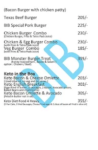 BIB-Breakfast In The Box menu 2