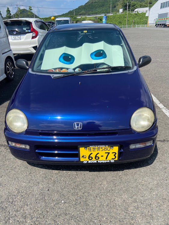 トゥデイの9月もよろしくお願いします・洗車の森・パトカーとコラボ・投稿を見てくださる方々に感謝✨・投稿わすれてたに関するカスタム事例の投稿画像1枚目