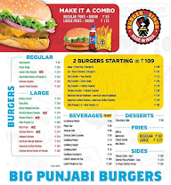 Burger Singh menu 3