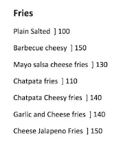 Fire Fries menu 1