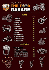 The Food Garage menu 2