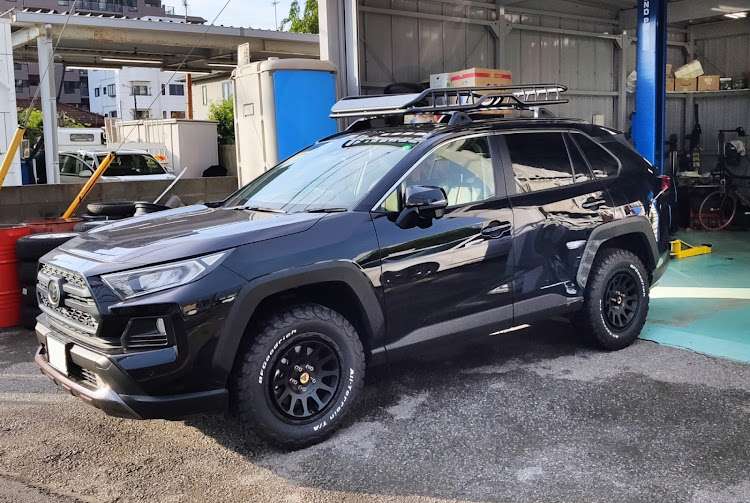 RAV4のrav4 adventure・タナベアップサス210・サスペンション交換・心の傷はまだ癒えずに関するカスタム事例の投稿画像2枚目