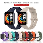 Redmi Watch 2 Lite Dây Đeo Thay Thế Bằng Silicone Màu Trơn Dành Cho Đồng Hồ Thông Minh Xiaomi Mi Watch 2 Lite