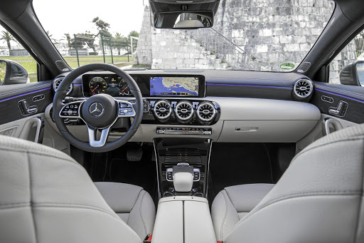 Mercedes-Benz says the car ‘uses technology to create an emotional connection between the vehicle and driver’.