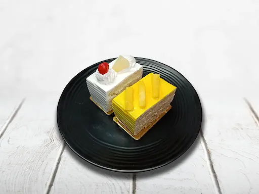 Pineapple Pastry With Mango Pastry