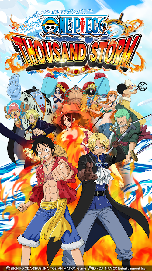 Android application ONE PIECE THOUSAND STORM screenshort