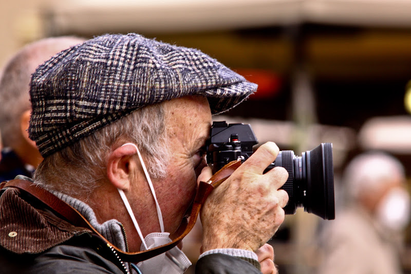 Firenze, con la vecchia Canon F1-new di Alien